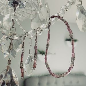 Matching bracelet and wearing set